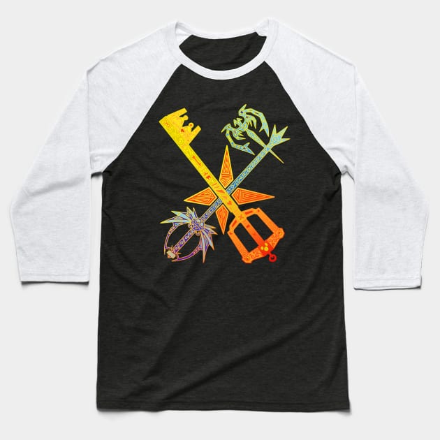 Keys of the kingdom Baseball T-Shirt by paintchips